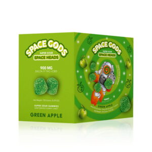Green Apple Space Heads
